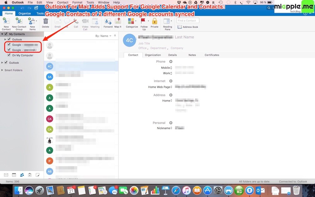 Outlook for mac on el capitan os