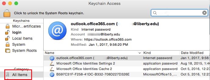 Macos Excel Keeps Asking For Keychain Password